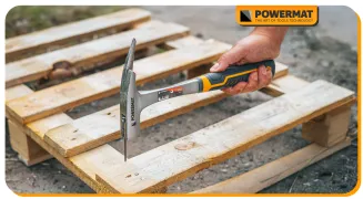 MŁOTEK CIESIELSKI DEKARSKI DO GWOŹDZI STOLARSKI STAL MONOBLOK MAGNES 960G  PM-MLT-600-960T - 14