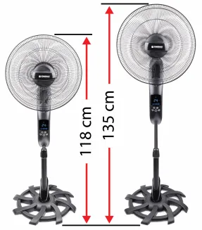 Wentylator podłogowy 135cm 80W ST-5 - 8