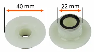 POMPKA OLEJU ŚLIMAK DO PIŁY SPALINOWEJ PILARKI RED TECHNIC RTPSP035-PN - 5