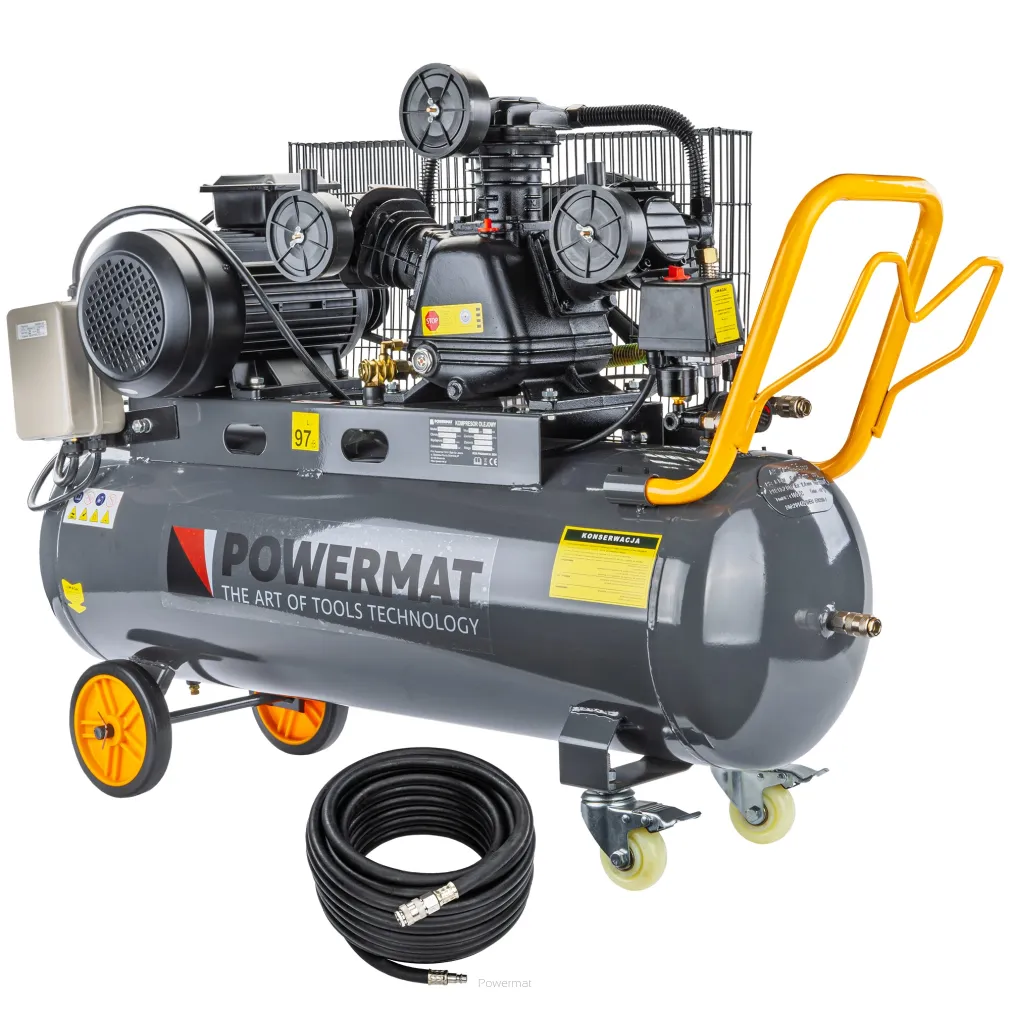 KOMPRESOR OLEJOWY sprężarka 400V 100L  8bar PM-KO-100T-400V