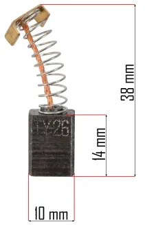 Szczotki do glebogryzarki PM-GGE-2000M-SZ - 2