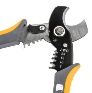 SZCZYPCE DO CIĘCIA I ŚCIĄGANIA IZOLACJI Z PRZEWODÓW 170 MM 8-14 AWG 8,4MM2 PM-STN-1T - 10