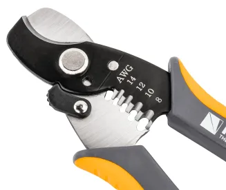 SZCZYPCE DO CIĘCIA I ŚCIĄGANIA IZOLACJI Z PRZEWODÓW 170 MM 8-14 AWG 8,4MM2 PM-STN-1T - 8