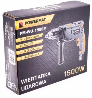 Wiertarka elektryczna udarowa 1500W PM-WU-1500M - 12
