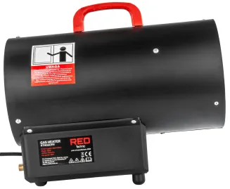 NAGRZEWNICA GAZOWA 25KW 230V WĄŻ+REDUKTOR RTNGG0119 - 3