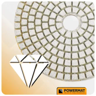 TARCZA DIAMENTOWA 150 DO SZLIFOWANIA POLEROWANIA BETONU GRESU CEGŁY 100MM PM-DTS-1051T - 6