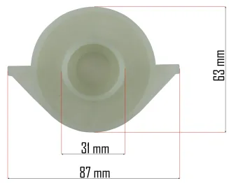 Obsada wałka do aeratora PM-AEW-2400M-OW - 6