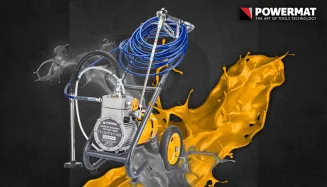 Agregat MALARSKI Pistolet Hydrodynamiczny 1500W Wąż 15m 4L/min 225BAR 3XDYSZE PM-PDM-1500M - 8