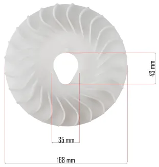 WENTYLATOR DO KOSIARKI PM-KSS-700SH-WEN - 2