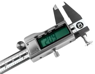 SUWMIARKA CYFROWA LCD 150 MM 0,01 MM POMIAR WEWNĘTRZNY ZEWNĘTRZNY 2 BATERIE PM-SUW-150ETN - 3