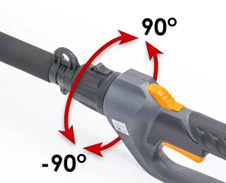 Elektryczne nożyce do żywopłotu na wysięgniku PM-NEW-1200S 40CM 1200W - 9