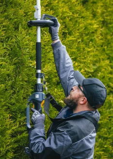 Elektryczne nożyce do żywopłotu na wysięgniku PM-NEW-1200S 40CM 1200W - 15