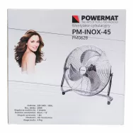 Wentylator podłogowy Powermat PM-INOX-45 45CM 200W