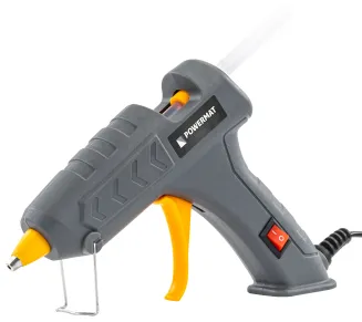 PISTOLET DO KLEJU NA GORĄCO DO KLEJENIA 200°C +60 WKŁADÓW 7MM ETUI KLEJARKA  PM-PDK-60T - 4