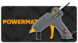 PISTOLET DO KLEJU NA GORĄCO DO KLEJENIA 200°C +60 WKŁADÓW 7MM ETUI KLEJARKA  PM-PDK-60T - 15