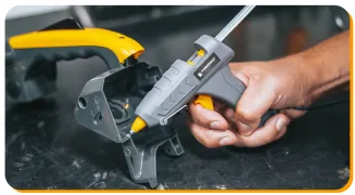 PISTOLET DO KLEJU NA GORĄCO DO KLEJENIA 200°C +60 WKŁADÓW 7MM ETUI KLEJARKA  PM-PDK-60T - 17