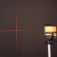 Poziomica laserowa / laser krzyżowy PM-PLK-120RT + statyw i futerał