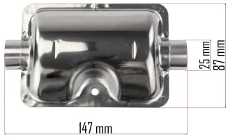 TŁUMIK DO NAGRZEWNICY PM-AG-8M-TL - 2