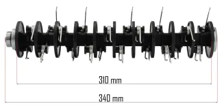 Wałek do aeracji PM-AEW-2400M-WAA - 6