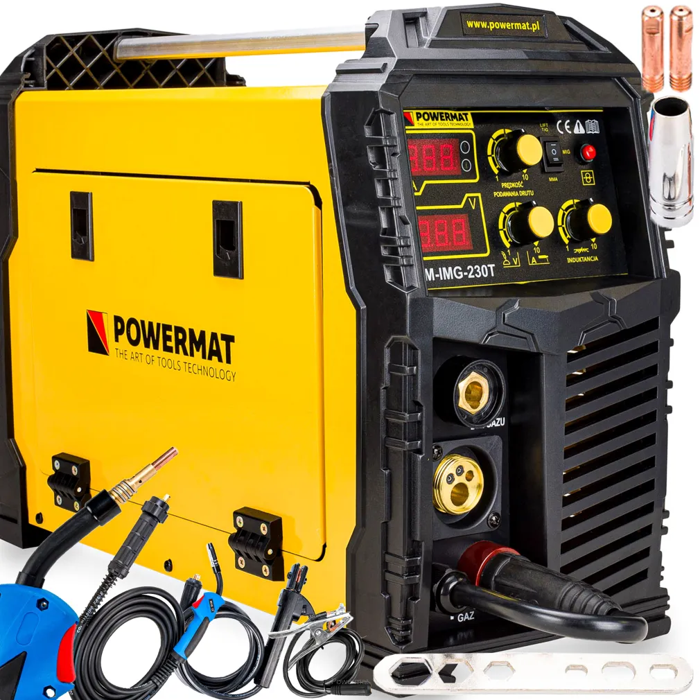 SPAWARKA MIGOMAT MIG MAG TIG 230A 230V INWERTOROWY 3w1 PM-IMG-230T
