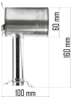 PALNIK DO NAGRZEWNICY GAZOWEJ KOMORA SPALANIA RURA START OSŁONA STAL 45kw PM-NAG-45GN-PLG - 7