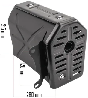 TŁUMIK DO AGREGATU PM-AGR-6500/7500-TL - 6