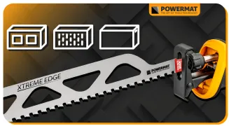 BRZESZCZOT DO PIŁY SZABLASTEJ LISICY GAZOBETON PUSTAK BLOCZEK 455*50 MM 32T PM-BDP-455T - 17