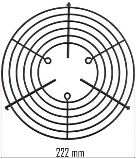 KRATKA DO NAGRZEWNICY OSŁONA WENTYLATORA OCHRONA WLOTU POWIETRZA 65 kW PM-NAG-65GN-KRT - 6
