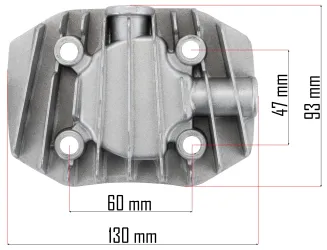 GŁOWICA CYLINDRA DO KOMPRESORA PM-KO-24T-GC - 3