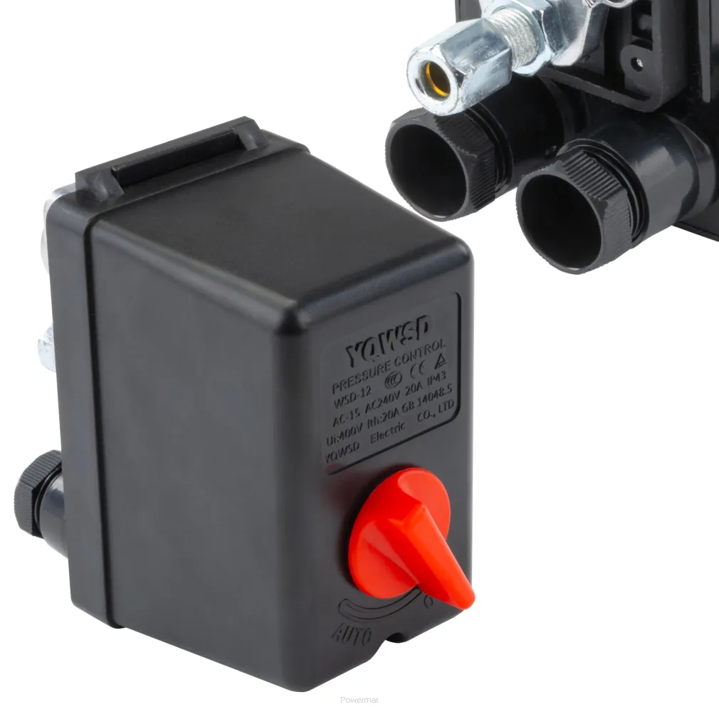 WYŁĄCZNIK CIŚNIENIOWY DO KOMPRESORA PM-KO-100T-150T-200T-400V-WY