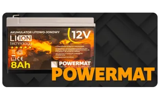 AKUMULATOR DO OPRYSKIWACZA BATERIA LITOWO JONOWA AKU Li-Ion 12V 8Ah 8000mAh PM-AKLJ-12V8AM - 7