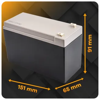 AKUMULATOR DO OPRYSKIWACZA BATERIA LITOWO JONOWA AKU Li-Ion 12V 8Ah 8000mAh PM-AKLJ-12V8AM - 8