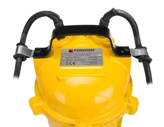 Pompa do szamba z rozdrabniaczem i nożem PM-PDSN-3300P - 3300W + PŁYWAK 30000L/h - 2