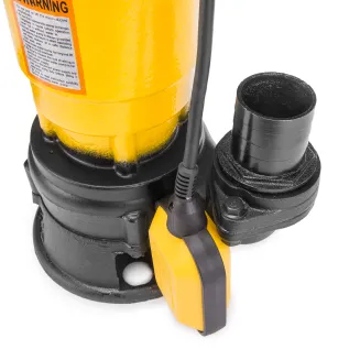 Pompa do szamba z rozdrabniaczem i nożem PM-PDSN-3300P - 3300W + PŁYWAK 30000L/h - 4