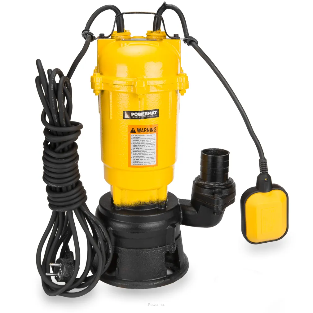 Pompa do szamba z rozdrabniaczem i nożem PM-PDSN-3300P - 3300W + PŁYWAK 30000L/h