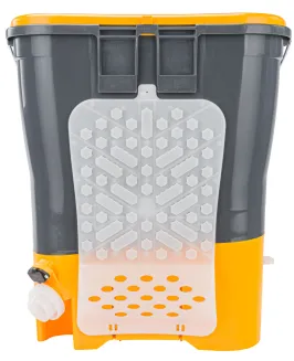 SIEWNIK AKUMULATOROWY ROZSIEWACZ PLECAKOWY DO NASION TRAWY NAWOZU 20L 12V PM-SAK-20T - 12