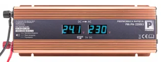 Przetwornica NAPIĘCIA Samochodowa 24V 2200W LCD PM-PN-2200LS - 4