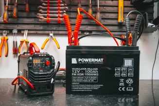 PROSTOWNIK INWERTOROWY AKUMULATOROWY Z ROZRUCHEM 400A 12/24V ŁADOWARKA 40A RTPI0168 - 2