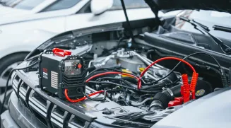 PROSTOWNIK INWERTOROWY AKUMULATOROWY Z ROZRUCHEM 400A 12/24V ŁADOWARKA 40A RTPI0168 - 6