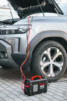 PROSTOWNIK INWERTOROWY AKUMULATOROWY Z ROZRUCHEM 400A 12/24V ŁADOWARKA 40A RTPI0168 - 14