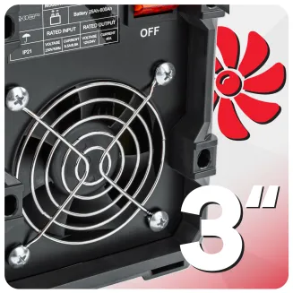 PROSTOWNIK INWERTOROWY AKUMULATOROWY Z ROZRUCHEM 400A 12/24V ŁADOWARKA 40A RTPI0168 - 11