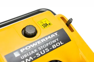 Zagęszczarka stopowa ubijak skoczek 73kg PM-SUS-80L - 8