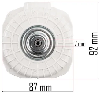 SILNIK DO NAGRZEWNICY ELEKTRYCZNEJ NAWIEW DMUCHAWA SILNICZEK 50Hz 400V 65kW PM-NAG-65GN-SI - 7