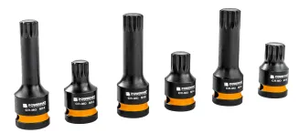 NASADKI UDAROWE SPLINE 1/2 CRMO 6SZT M14 M16 M18 DO ŚRUB 45MM 78MM WALIZKA PM-ZNU-1418T - 4