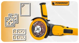 TARCZA DIAMENTOWA DO CIĘCIA SZKŁA CERAMIKI PŁYTEK SPIEKU UNIWERSALNA 125 MM PM-TDCS-1251T - 11