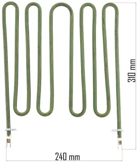 GRZAŁKA DO NAGRZEWNICY ELEKTRYCZNEJ PODGRZEWACZ POWIETRZA KRATKA 3000W PM-NAG-9EDN-GRA - 5