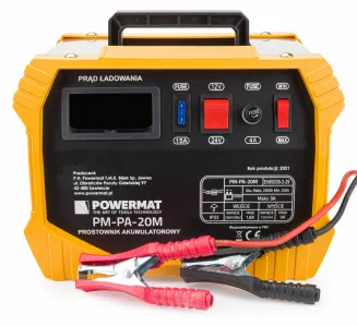 PROSTOWNIK AKUMULATOROWY SAMOCHODOWY 18A 12/24V PM-PA-20M - 4