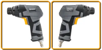 MŁOTEK PNEUMATYCZNY UDAROWY PISTOLET BLACHARSKI + 4 DŁUTA PRZECINAKI GROTY PM-MLP-10T - 11