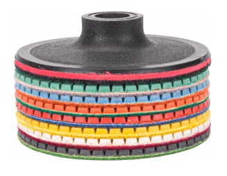 TARCZA DIAMENTOWA ZESTAW DO SZLIFOWANIA GRESU DYSK PM-DPP-100TM - 3