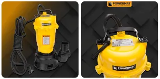 POMPA DO WODY BRUDNEJ SZAMBA z ROZDRABNIACZEM 25000 l/h MŁYNEK PM-PDS-3000 - 12